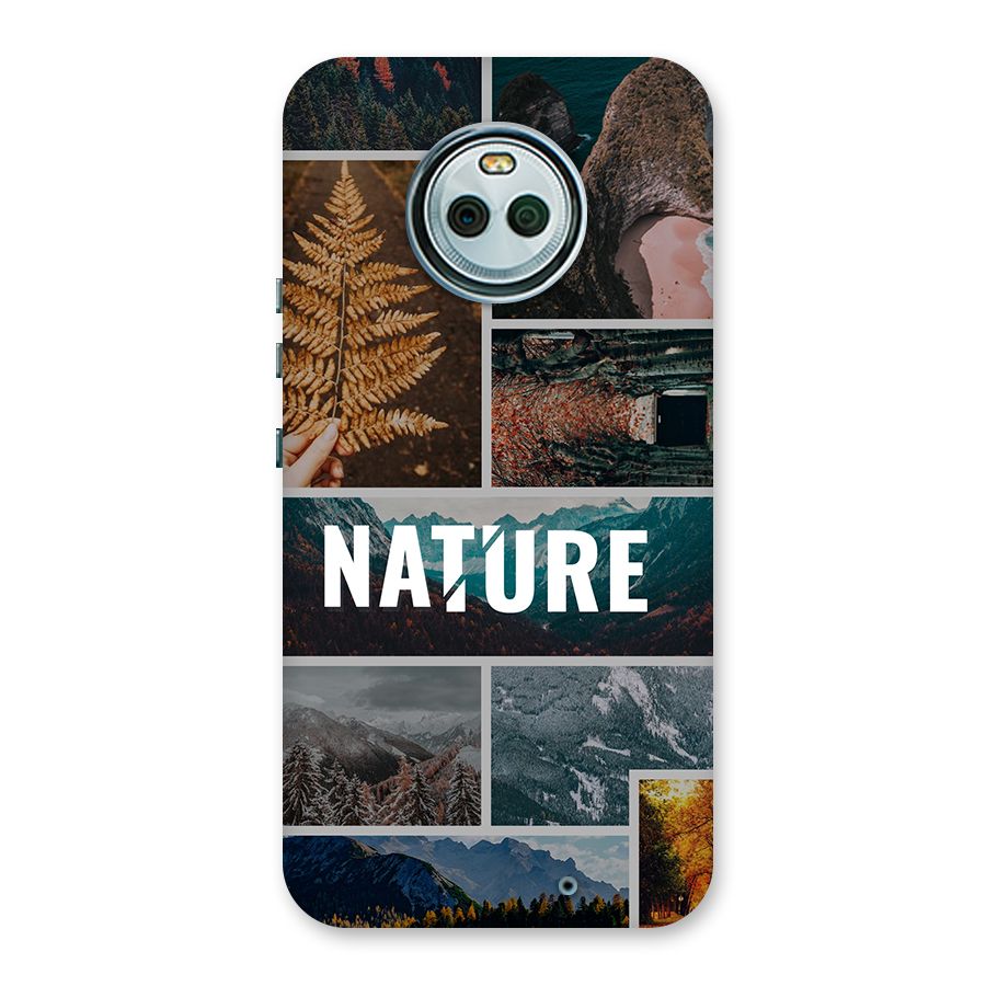 Nature Travel Back Case for Moto X4