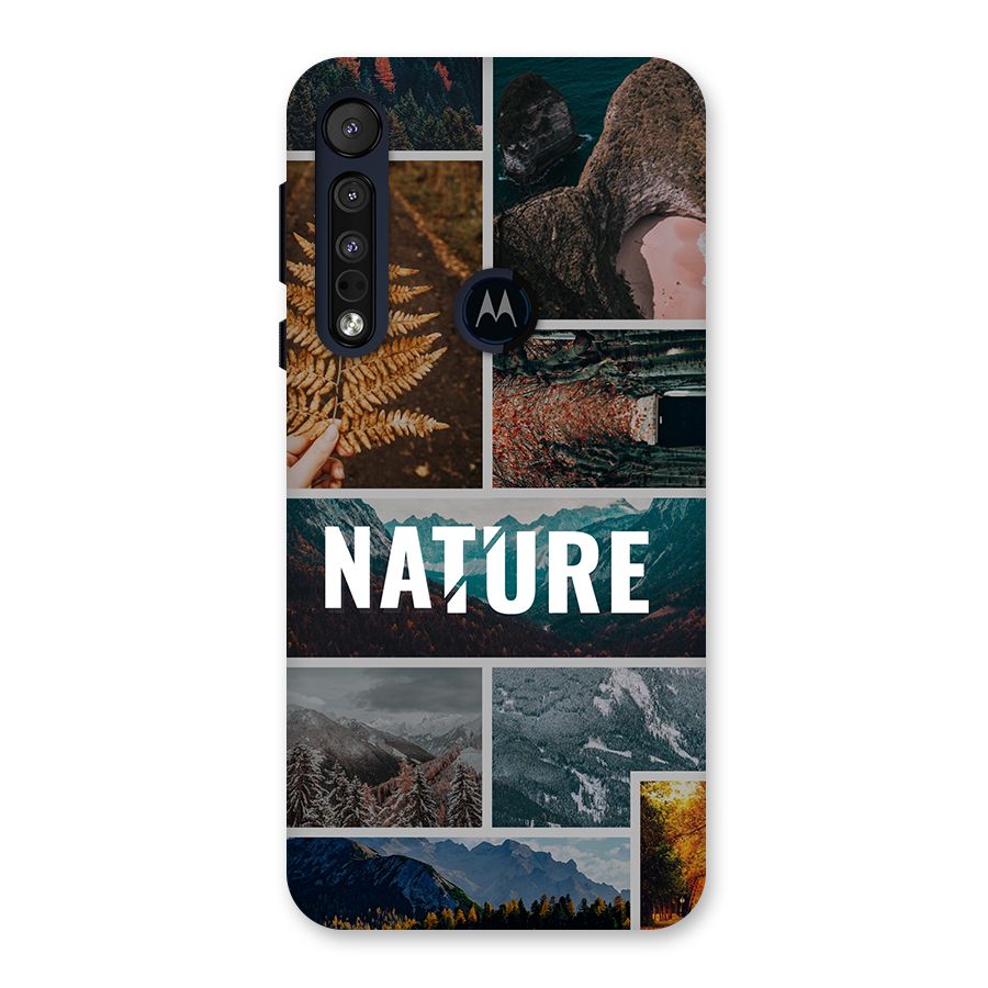 Nature Travel Back Case for Motorola One Macro