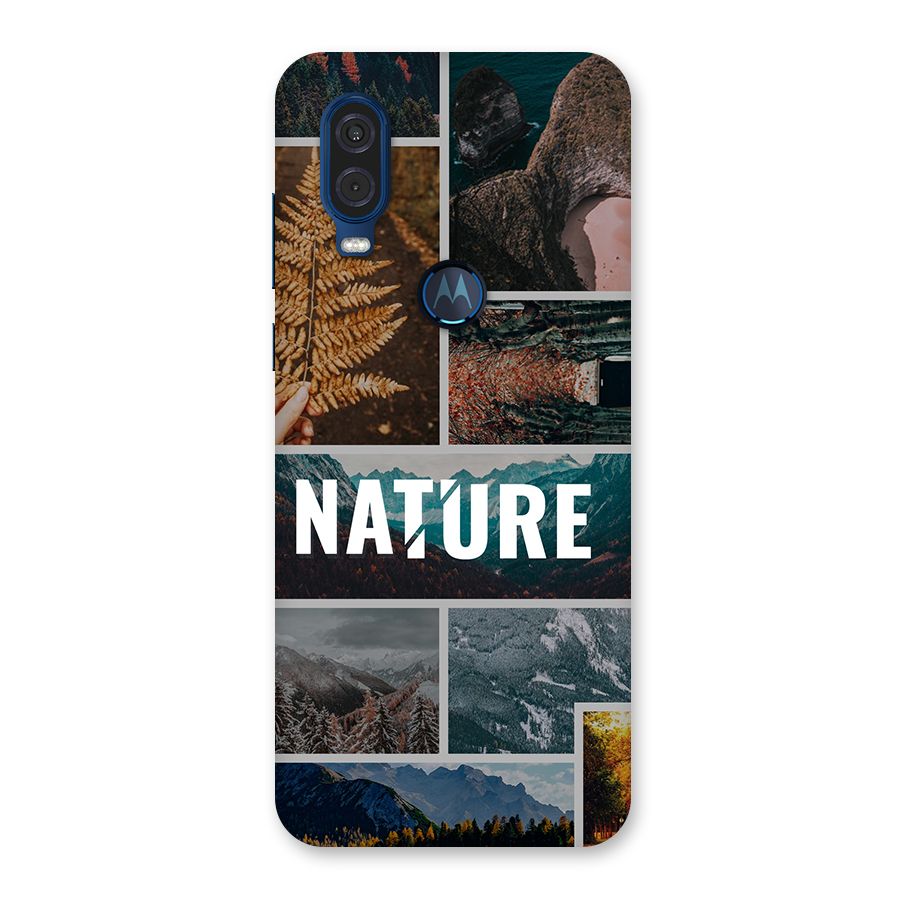 Nature Travel Back Case for Motorola One Vision