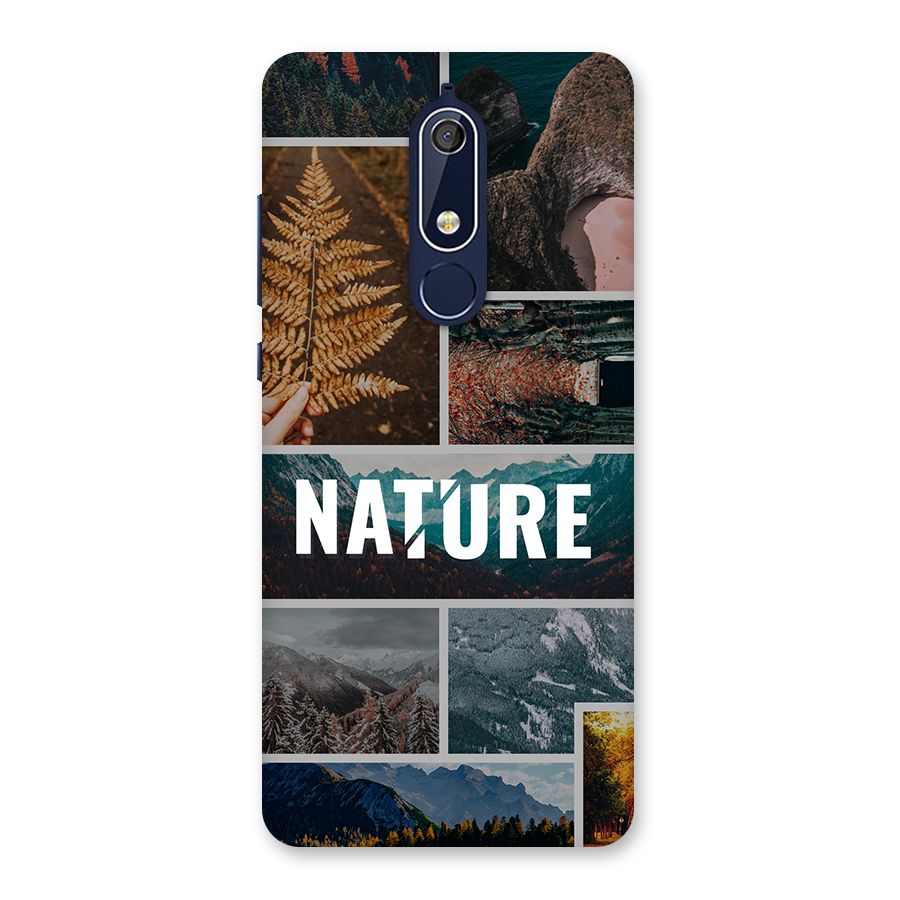 Nature Travel Back Case for Nokia 5.1