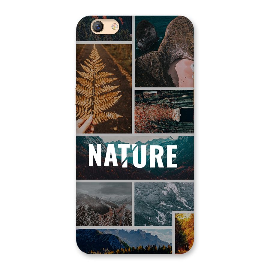 Nature Travel Back Case for Oppo F3 Plus