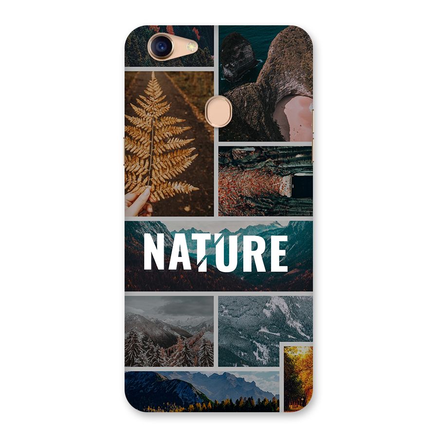 Nature Travel Back Case for Oppo F5