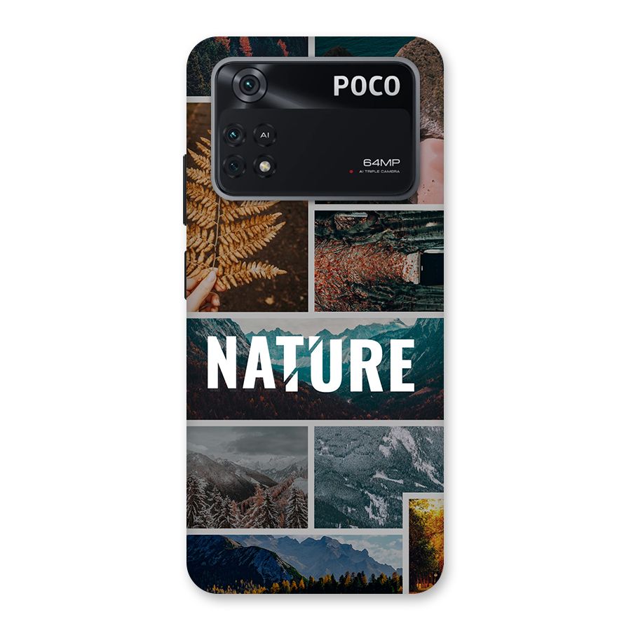 Nature Travel Back Case for Poco M4 Pro 4G