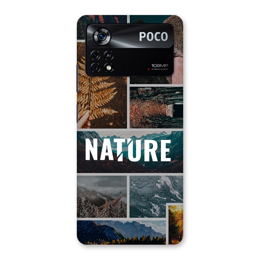 Nature Travel Back Case for Poco X4 Pro 5G