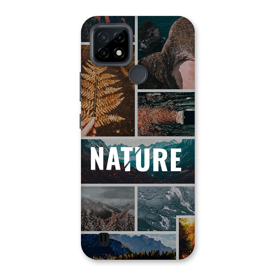 Nature Travel Back Case for Realme C21
