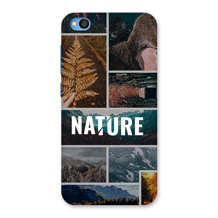 Nature Travel Back Case for Redmi Go
