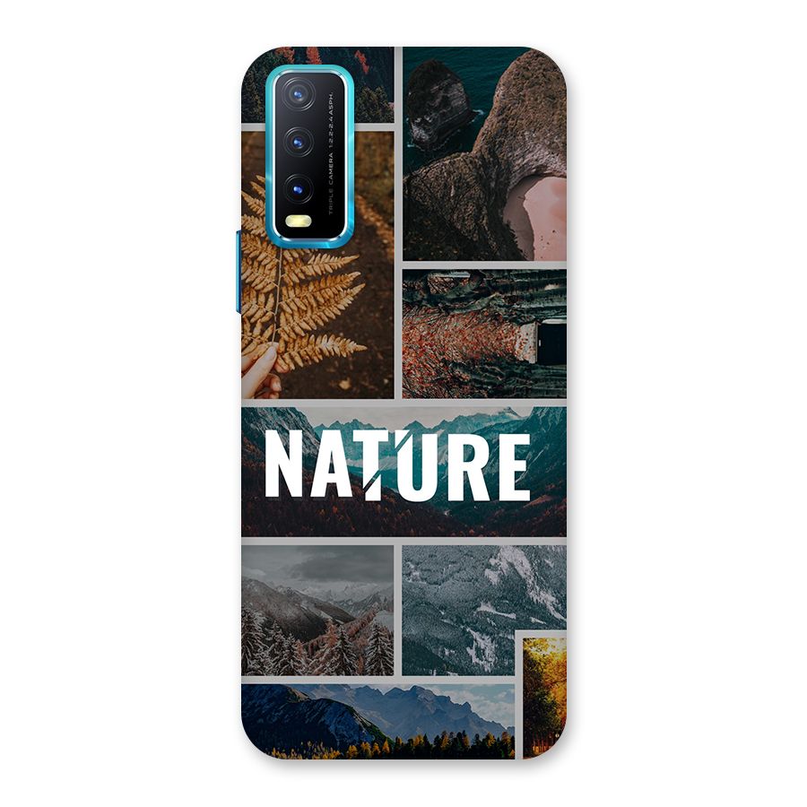 Nature Travel Back Case for Vivo Y20A