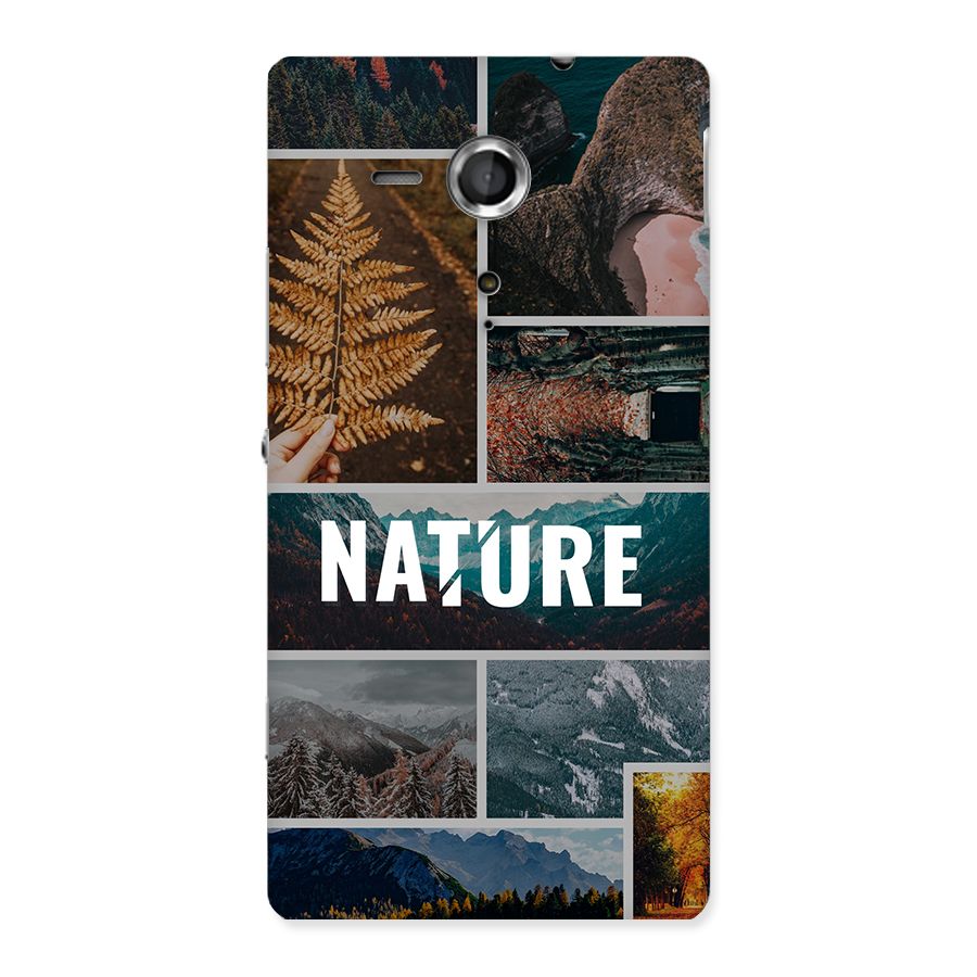 Nature Travel Back Case for Xperia Sp