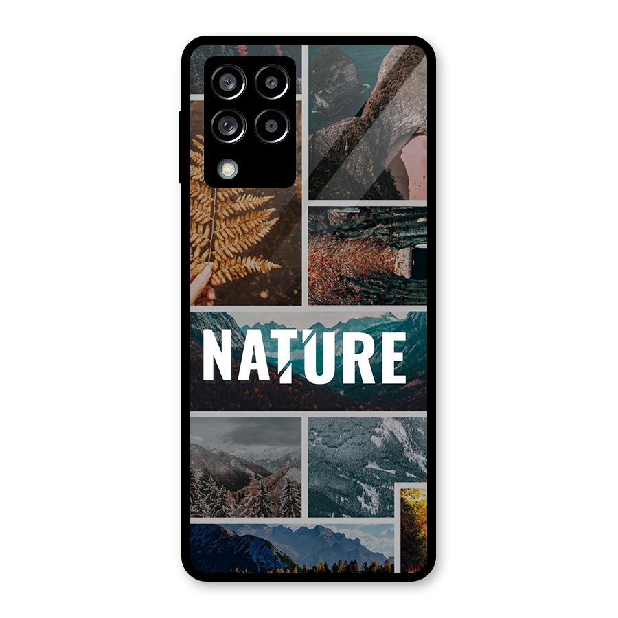 Nature Travel Glass Back Case for Galaxy M53 5G