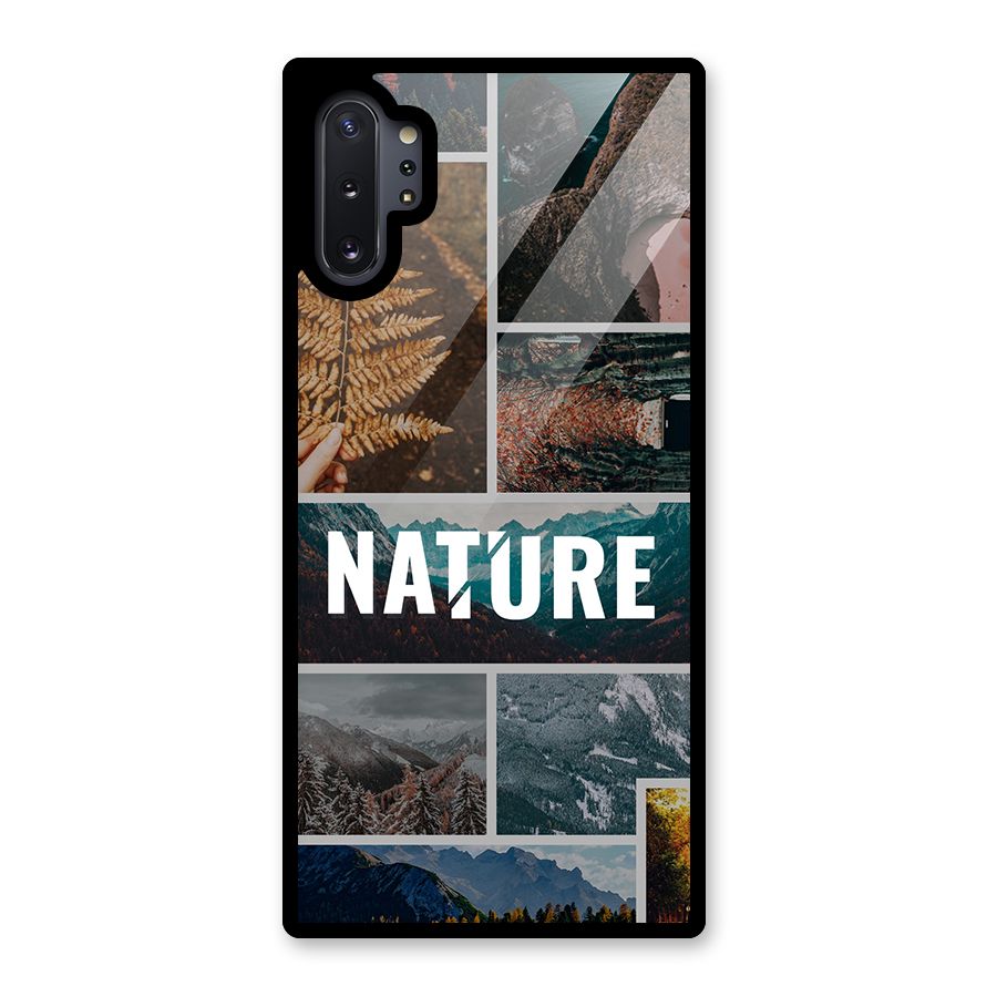 Nature Travel Glass Back Case for Galaxy Note 10 Plus