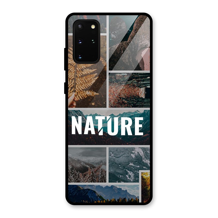 Nature Travel Glass Back Case for Galaxy S20 Plus