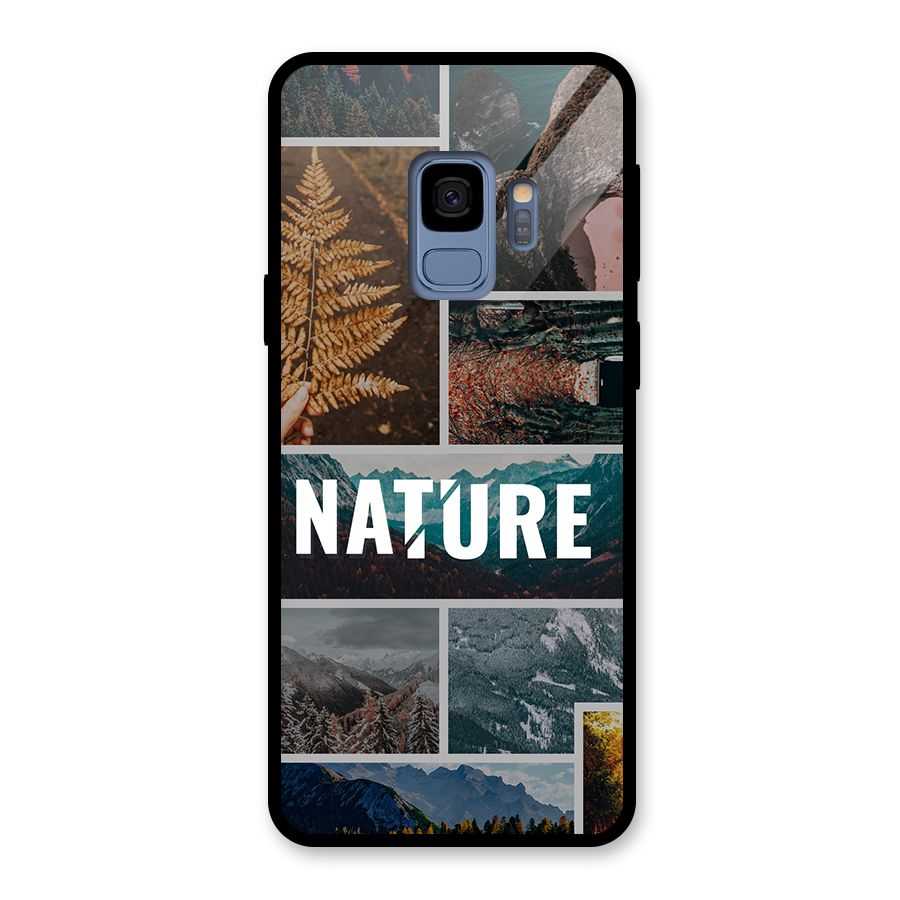 Nature Travel Glass Back Case for Galaxy S9