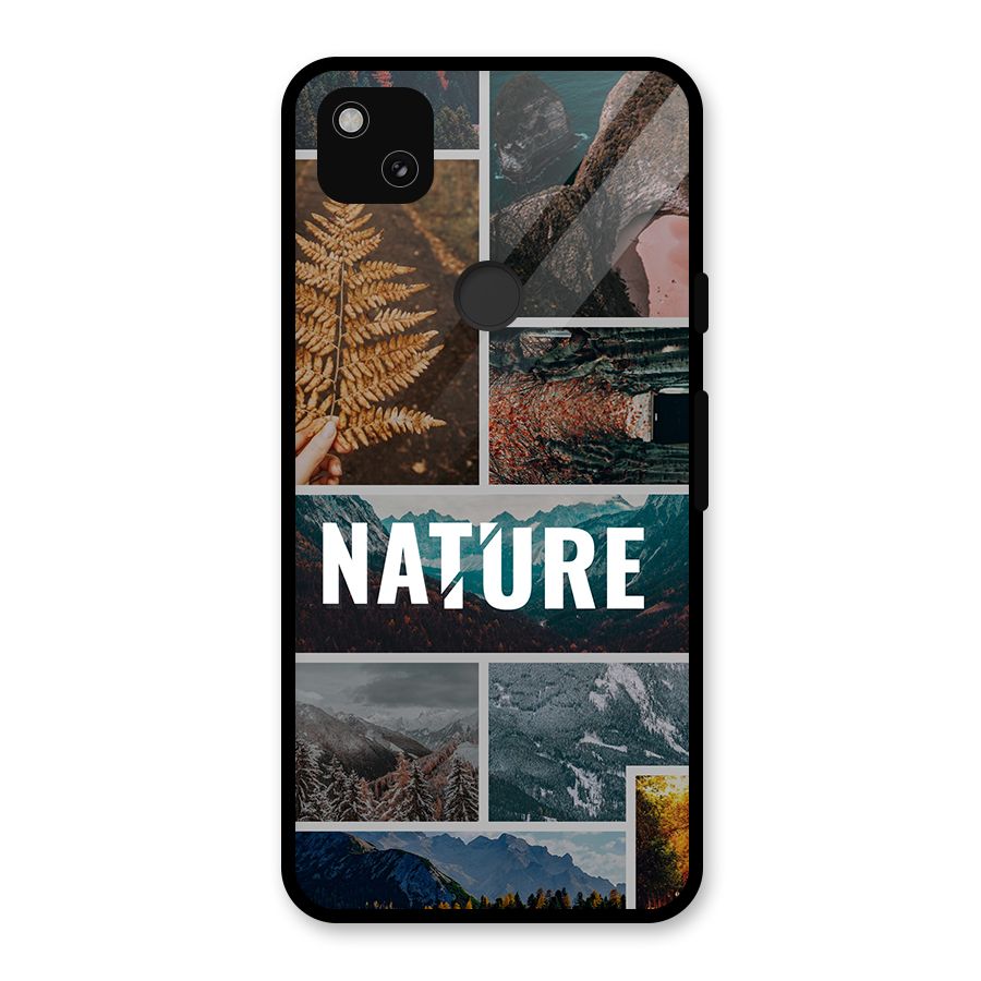 Nature Travel Glass Back Case for Google Pixel 4a