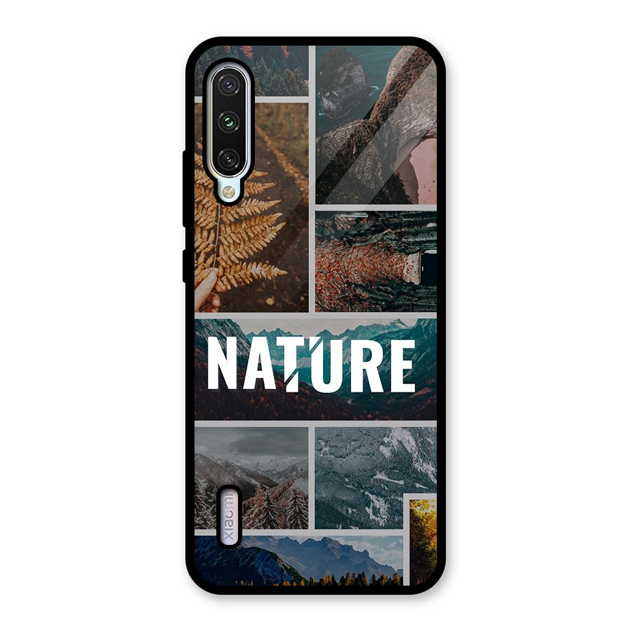 Nature Travel Glass Back Case for Mi A3