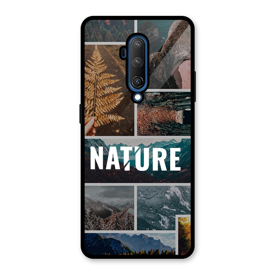 Nature Travel Glass Back Case for OnePlus 7T Pro