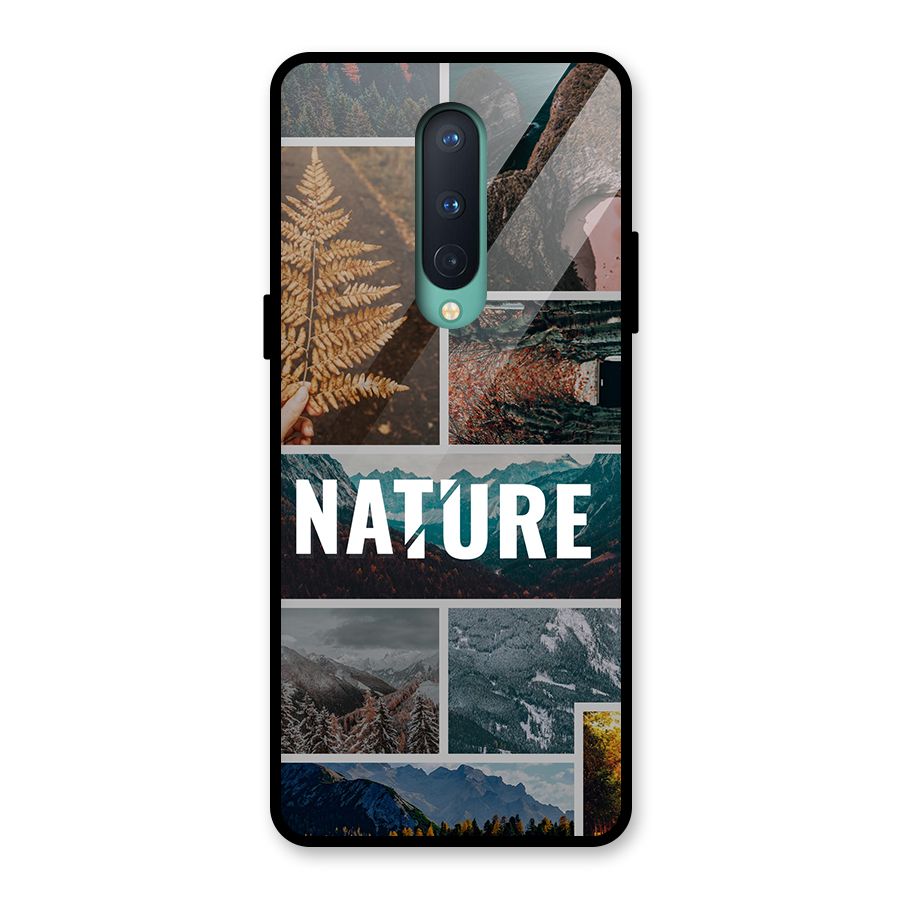 Nature Travel Glass Back Case for OnePlus 8