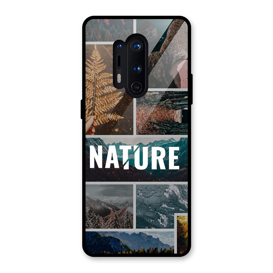 Nature Travel Glass Back Case for OnePlus 8 Pro