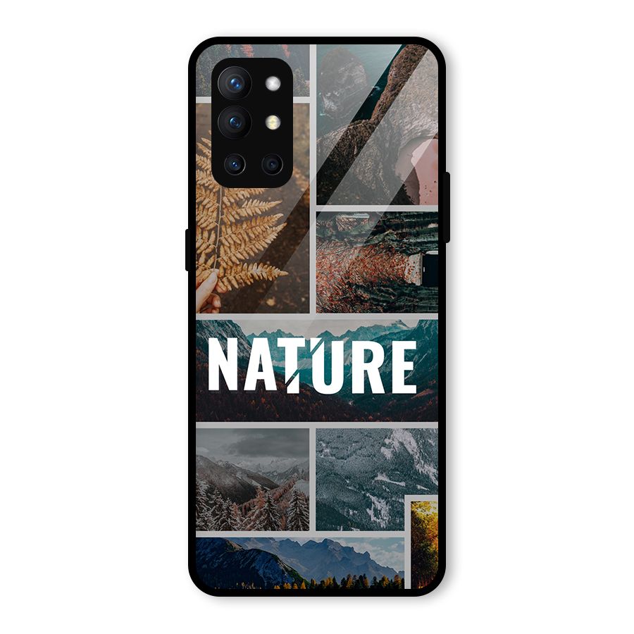 Nature Travel Glass Back Case for OnePlus 9R