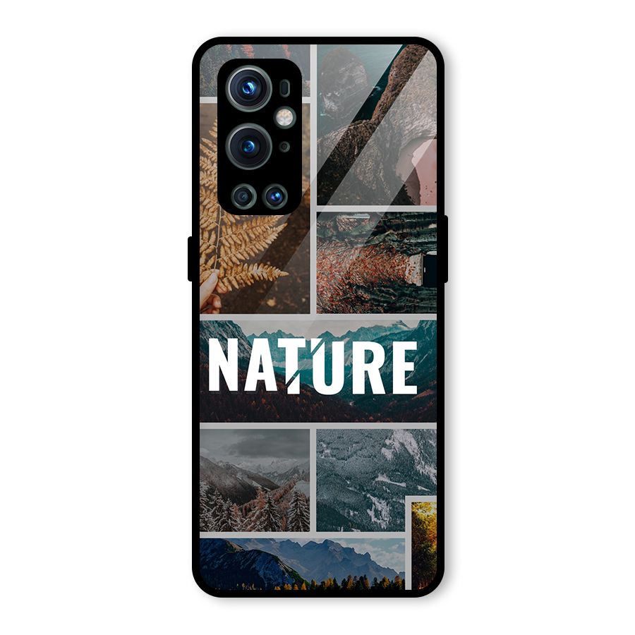 Nature Travel Glass Back Case for OnePlus 9 Pro