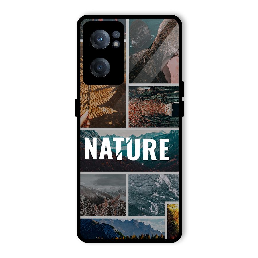 Nature Travel Glass Back Case for OnePlus Nord CE 2 5G