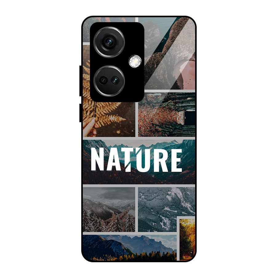 Nature Travel Glass Back Case for OnePlus Nord CE 3 5G