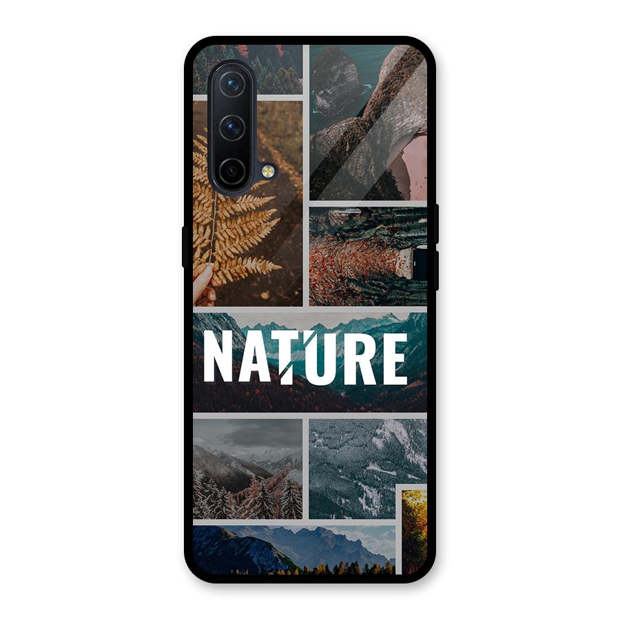 Nature Travel Glass Back Case for OnePlus Nord CE 5G