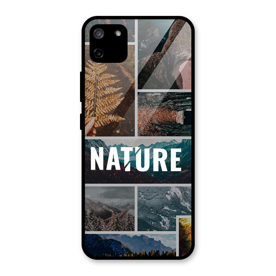 Nature Travel Glass Back Case for Realme C11