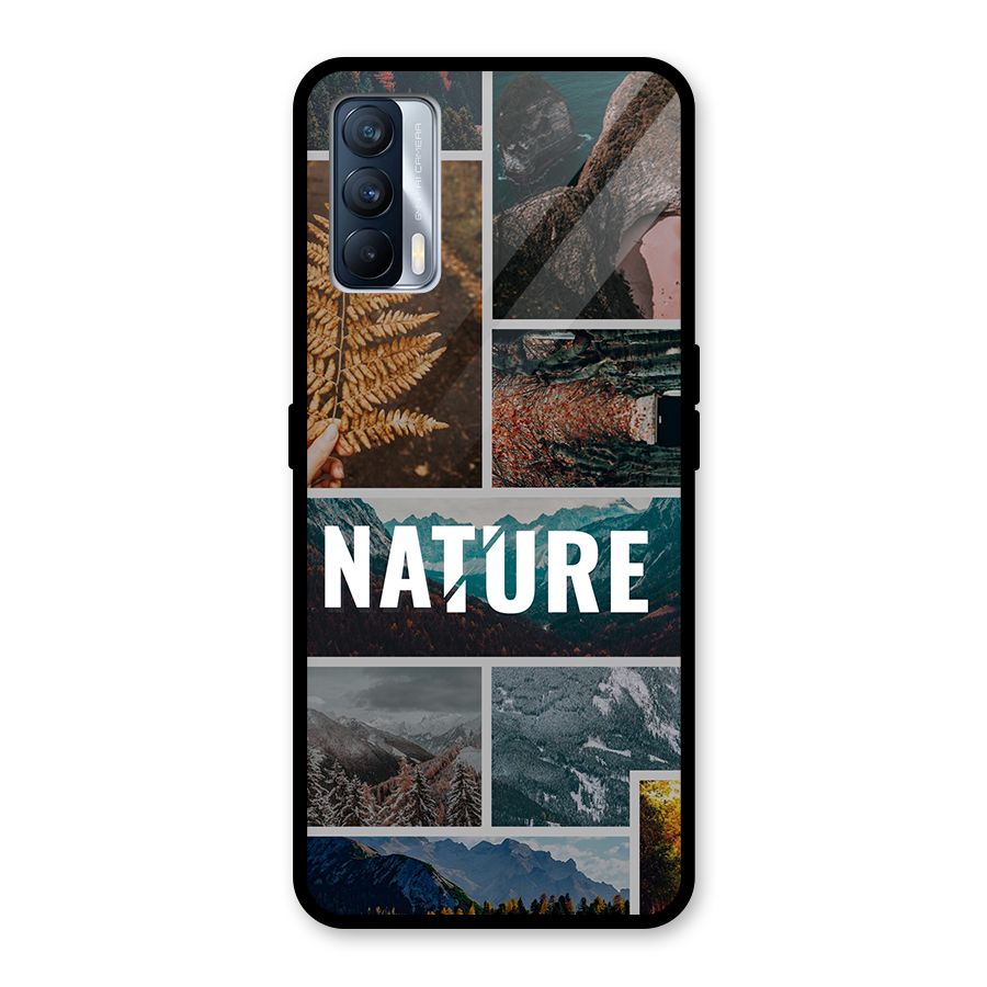 Nature Travel Glass Back Case for Realme X7