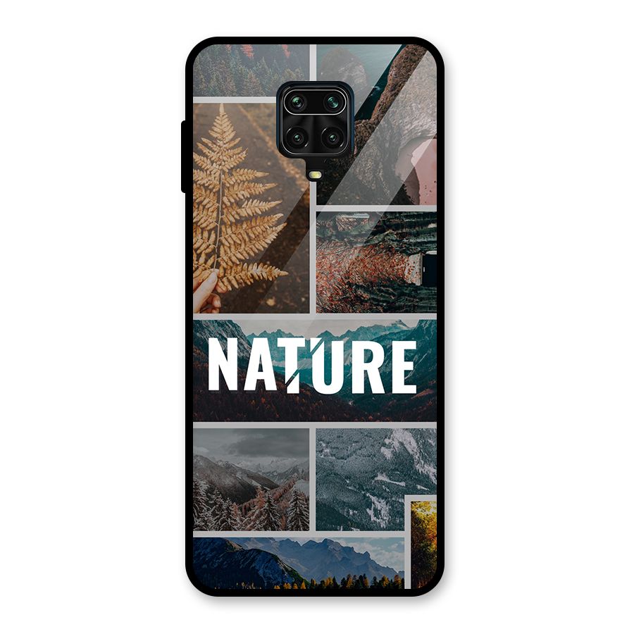 Nature Travel Glass Back Case for Redmi Note 9 Pro