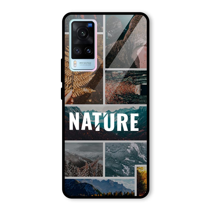 Nature Travel Glass Back Case for Vivo X60