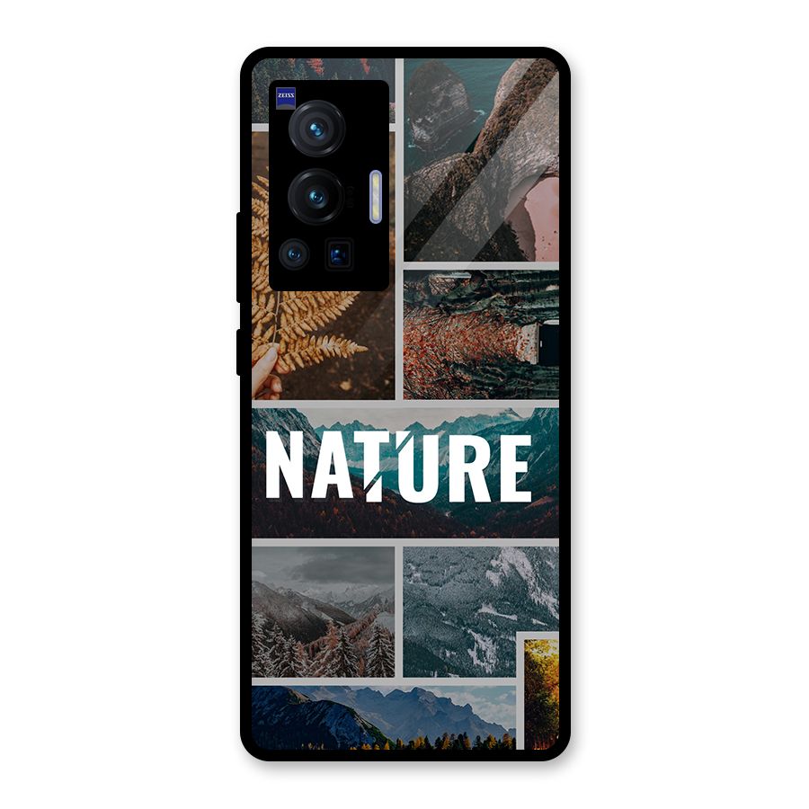 Nature Travel Glass Back Case for Vivo X70 Pro