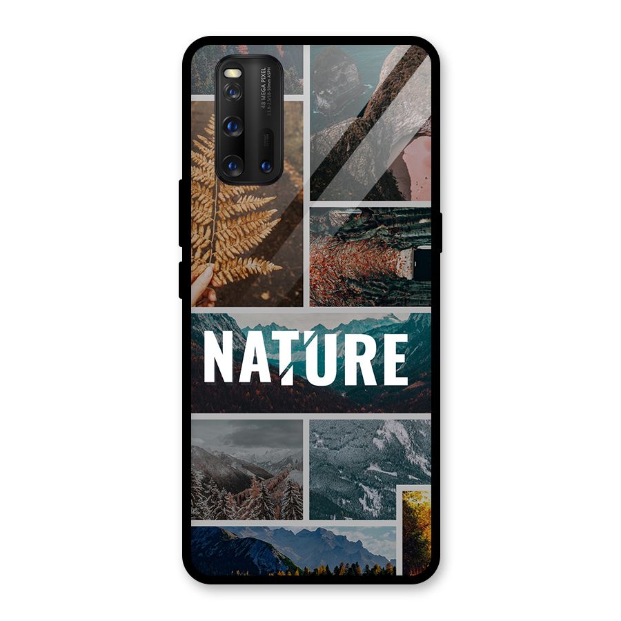 Nature Travel Glass Back Case for Vivo iQOO 3