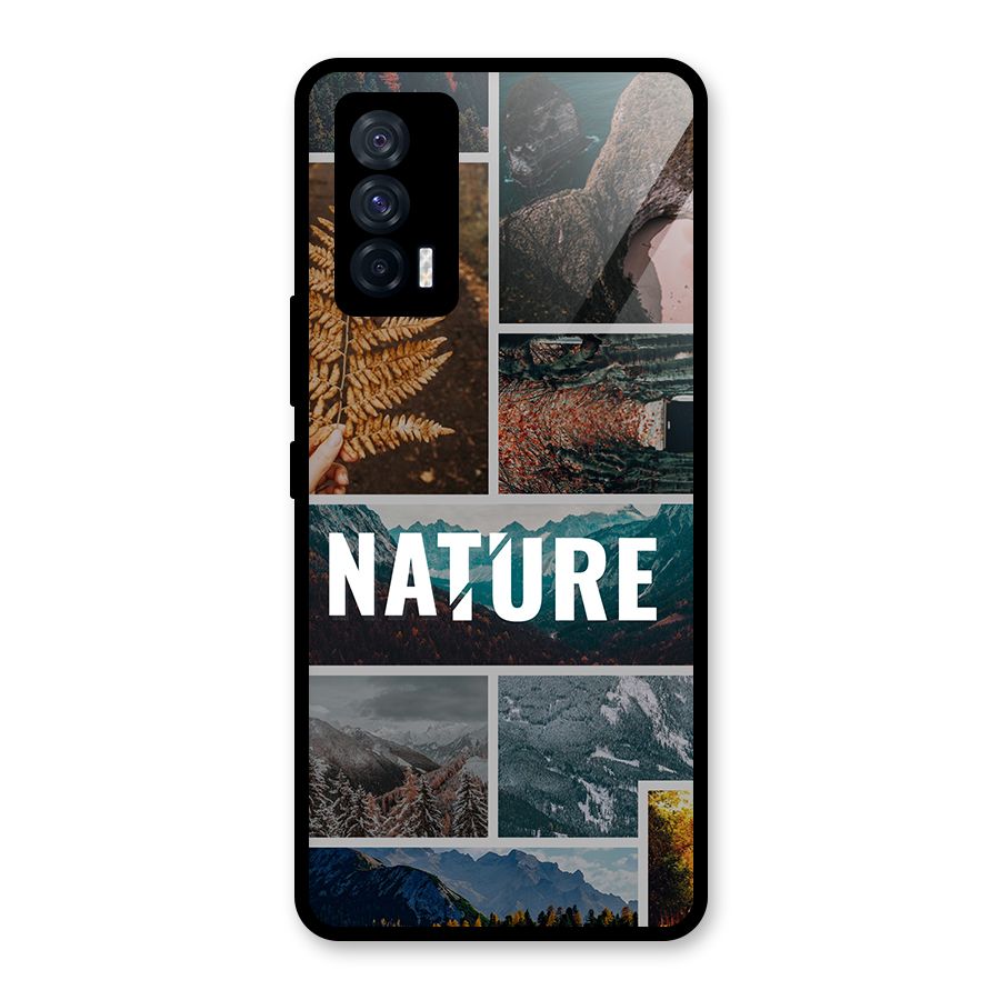 Nature Travel Glass Back Case for Vivo iQOO 7 5G