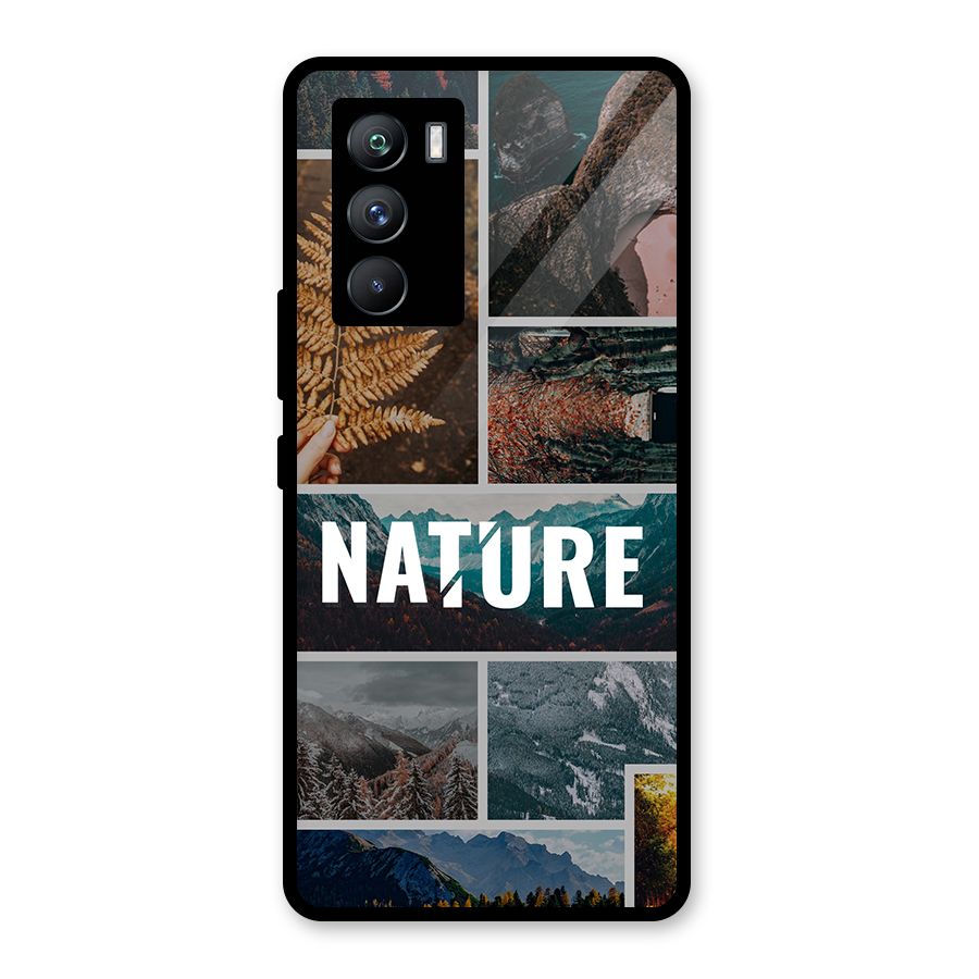 Nature Travel Glass Back Case for Vivo iQOO 9 SE