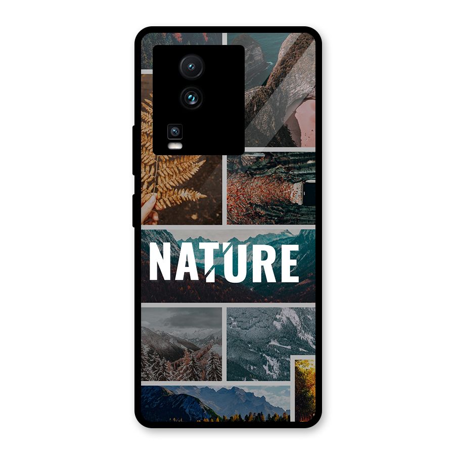 Nature Travel Glass Back Case for Vivo iQOO Neo 7 Pro