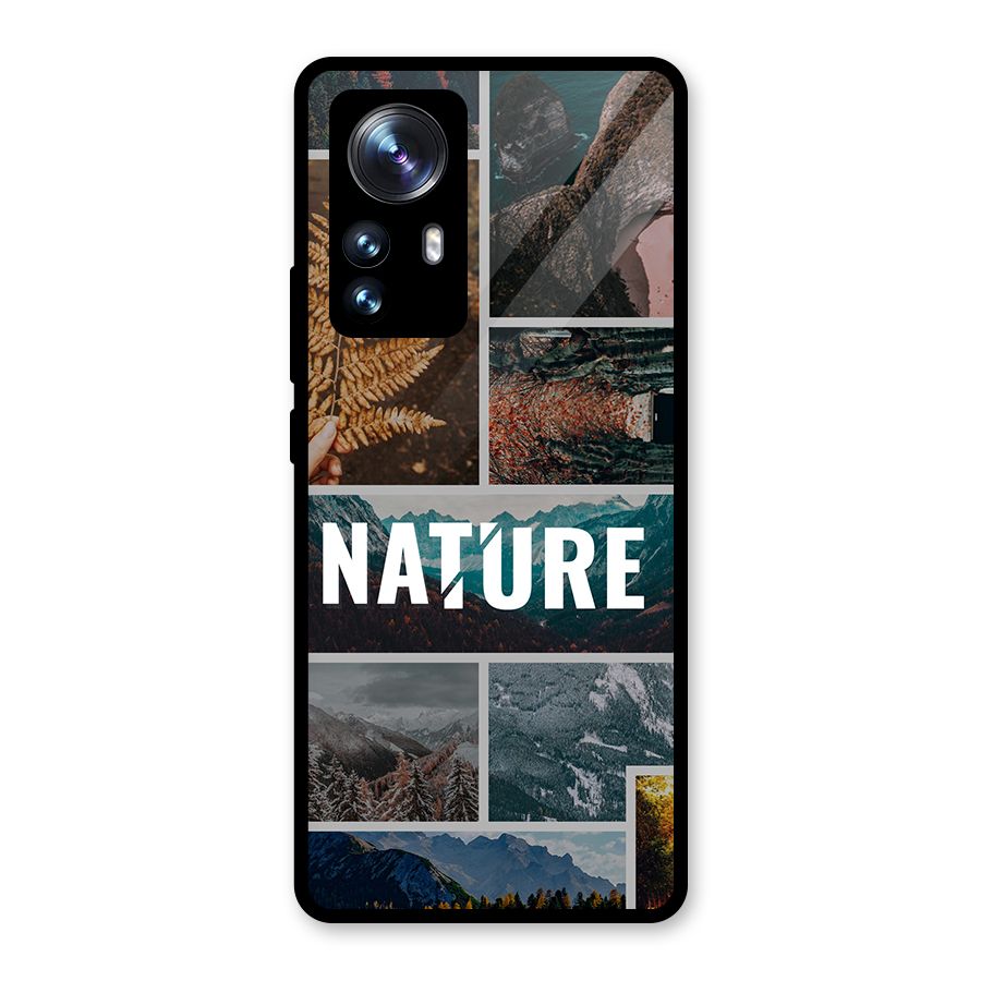 Nature Travel Glass Back Case for Xiaomi 12 Pro