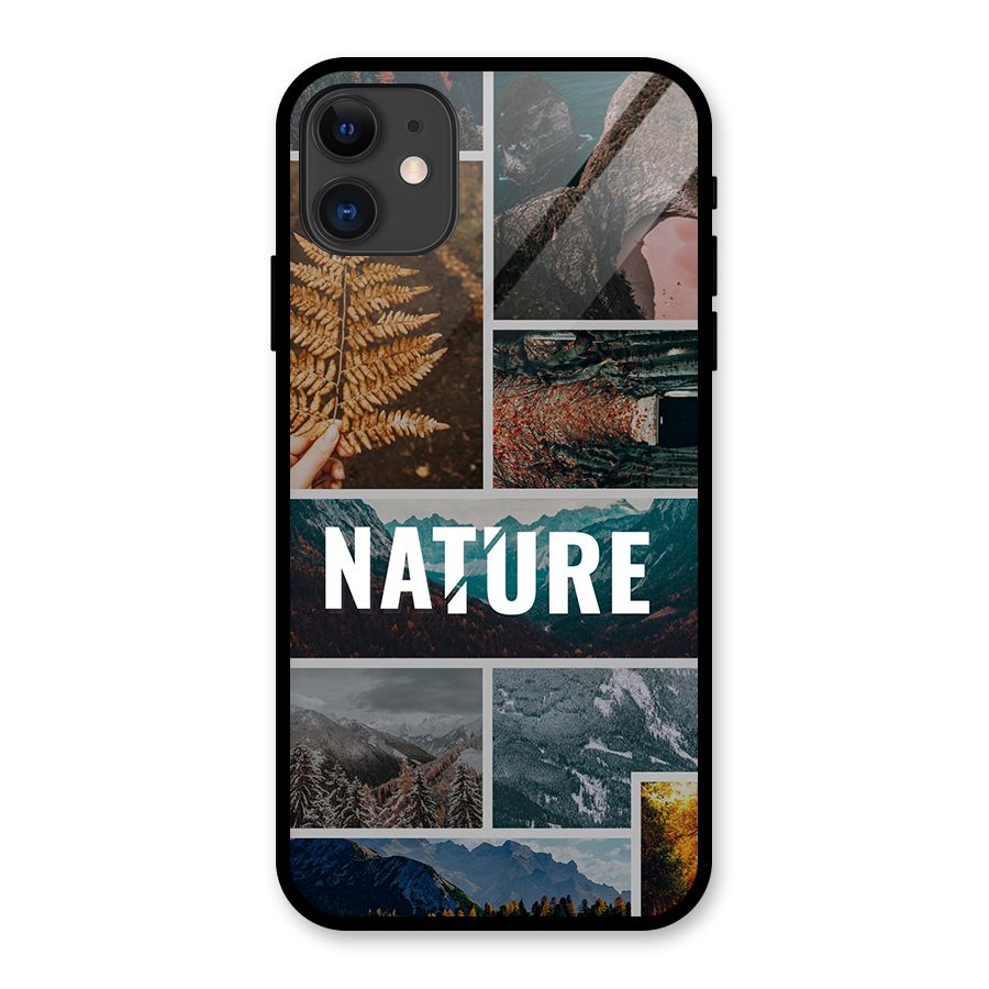 Nature Travel Glass Back Case for iPhone 11