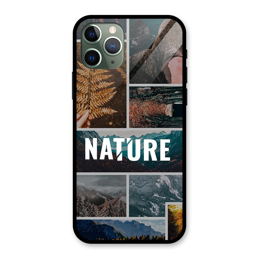 Nature Travel Glass Back Case for iPhone 11 Pro