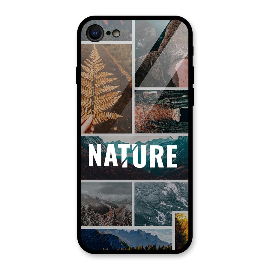 Nature Travel Glass Back Case for iPhone 7