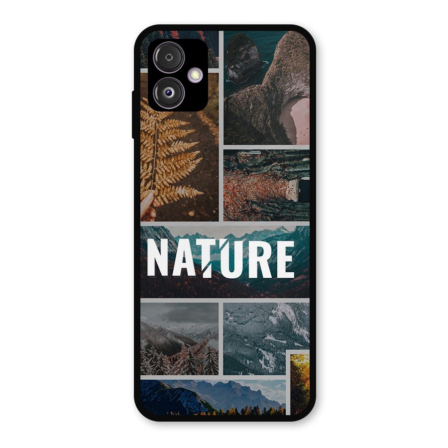 Nature Travel Metal Back Case for Galaxy F14