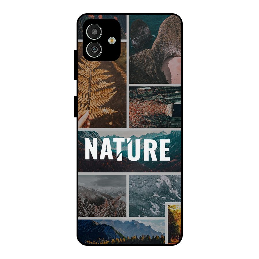 Nature Travel Metal Back Case for Galaxy M13 5G
