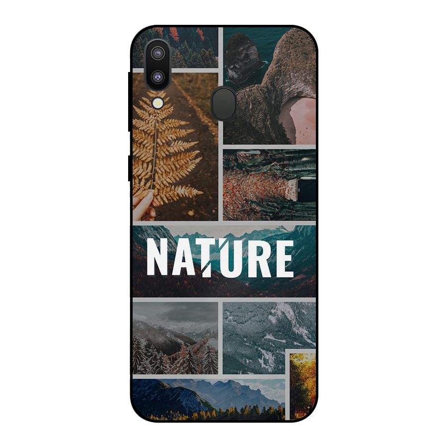 Nature Travel Metal Back Case for Galaxy M20