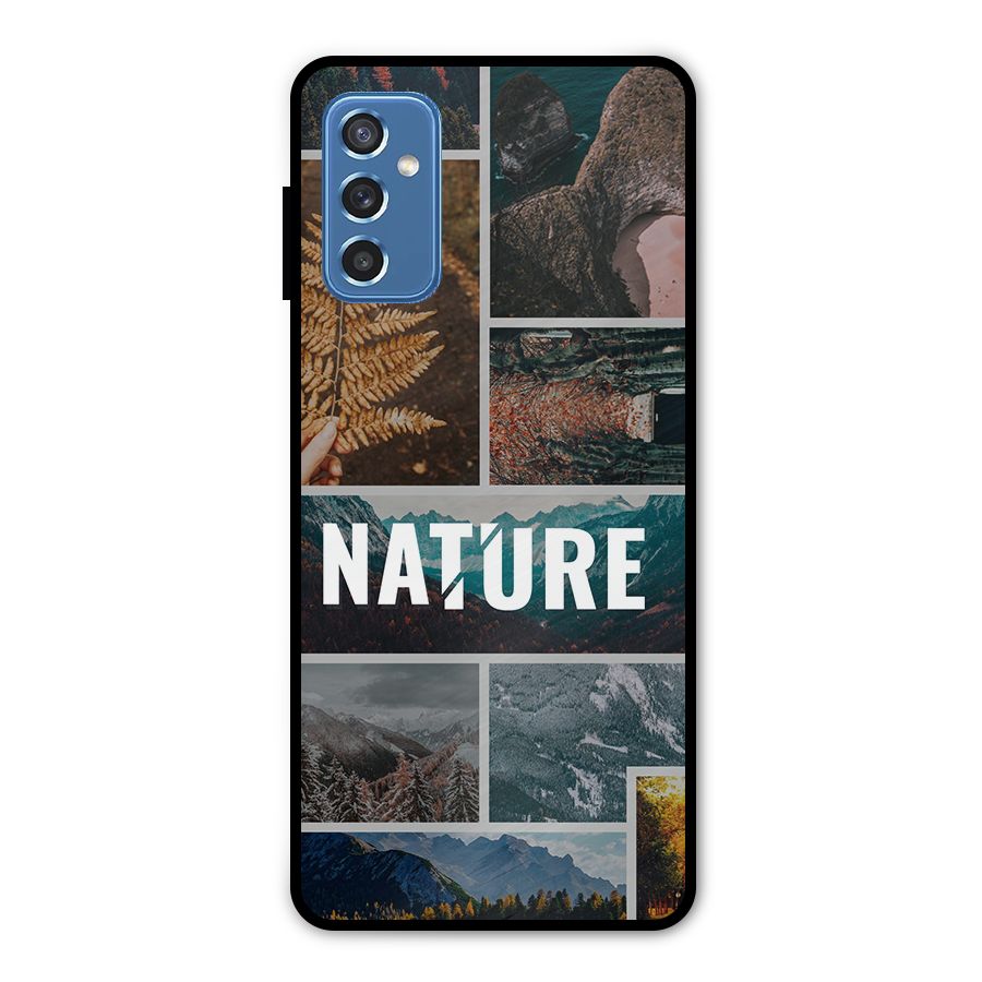 Nature Travel Metal Back Case for Galaxy M52 5G