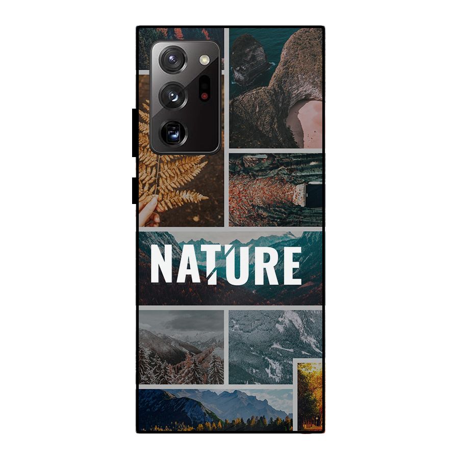 Nature Travel Metal Back Case for Galaxy Note 20 Ultra 5G