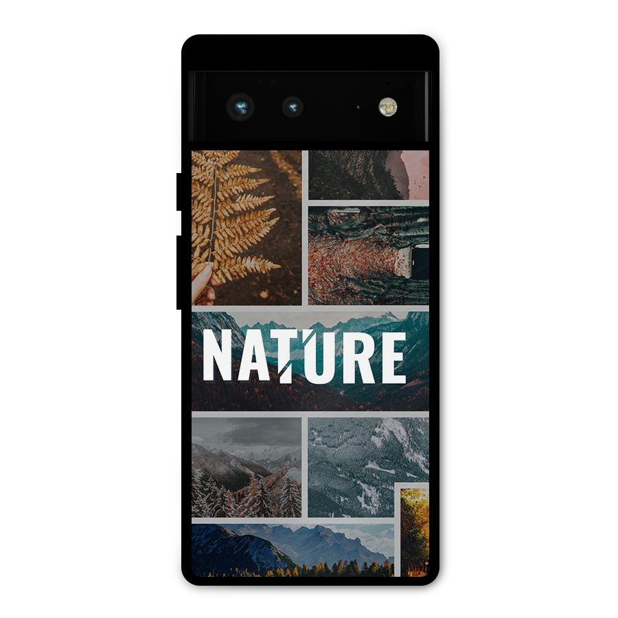 Nature Travel Metal Back Case for Google Pixel 6