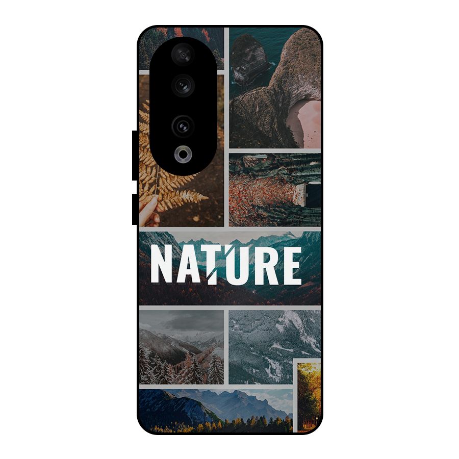 Nature Travel Metal Back Case for Honor 90