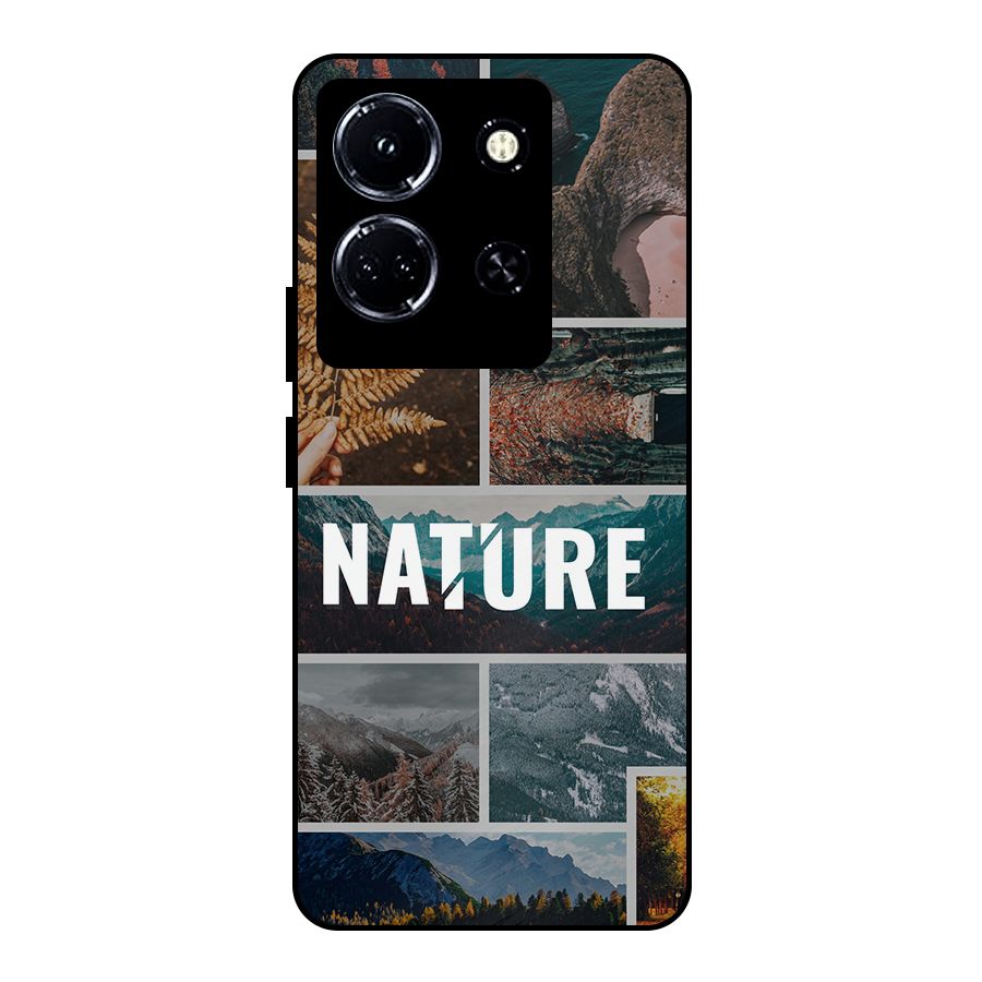 Nature Travel Metal Back Case for Infinix Note 30 5G