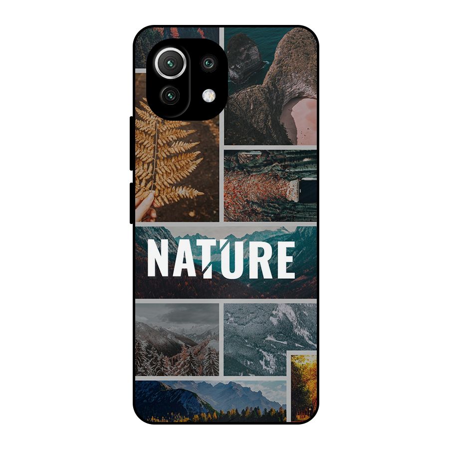 Nature Travel Metal Back Case for Mi 11 Lite