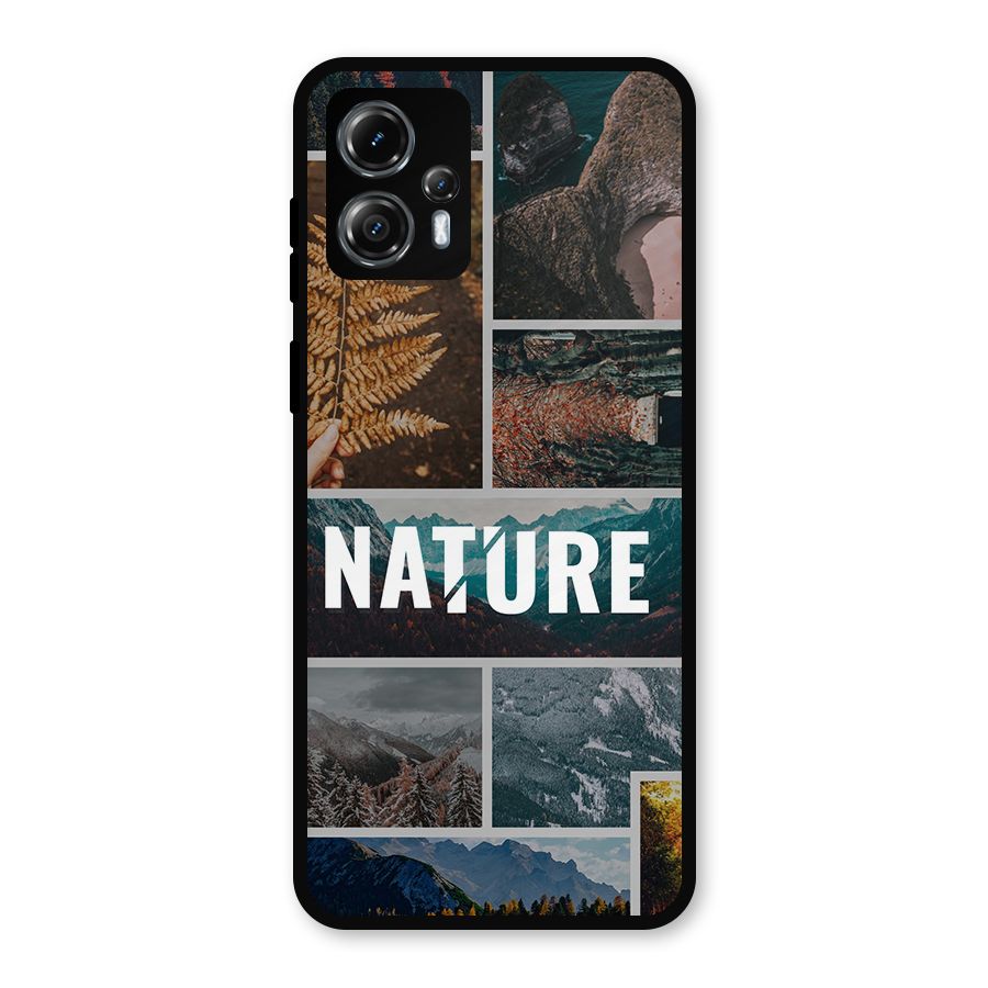 Nature Travel Metal Back Case for Moto G13