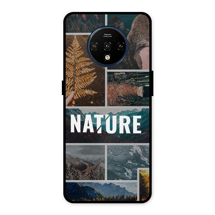 Nature Travel Metal Back Case for OnePlus 7T